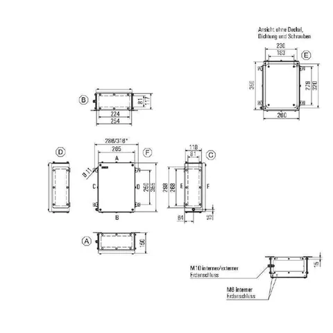 Weidmuller 1195910000 Terminal Box FS 352615 S4E1 — Accessori generali