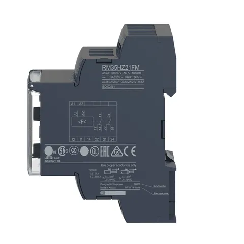 Schneider Electric RM35HZ21FM Frequency Control Relay — Allgemeines Zubehör