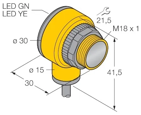 Turck T18SP6L Photoelectric Sensor