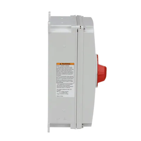 Schneider Electric MD3604X Motor disconnect switch, 3P, 60A, NEMA 1, 3, 3R, 4, 4X and 12 enclosure — Switches & Modular Apparatus