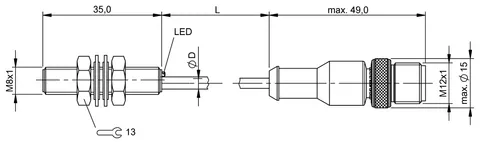 Balluff BES010N Inductive proximity switches and proximity sensors — Proximity & Inductive Sensors