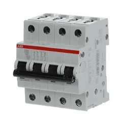 ABB S204-C20 S204-C20 Miniature Circuit Breaker - 4P - C - 20 A — Circuit Breakers & Fuses