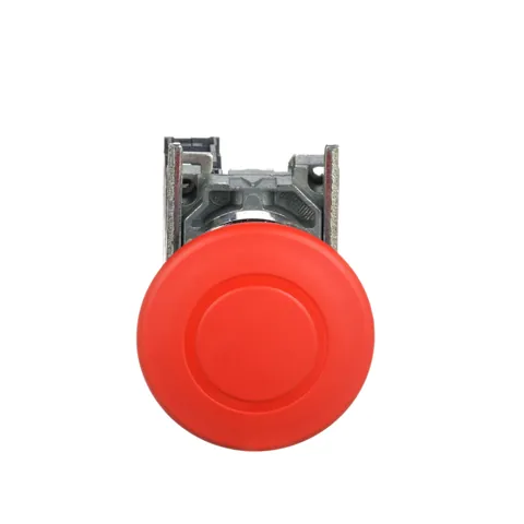 Schneider Electric XB4BT842 Emergency Stop Push Button, Latching, Red, 40 mm, 1 NC — Switches & Modular Apparatus