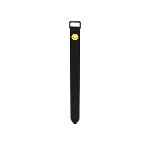 Panduit UGCTC3S-X0 Ultra-Cinch™ Hook and Loop Cinch Cable Tie, Black — Connectors & Plugs