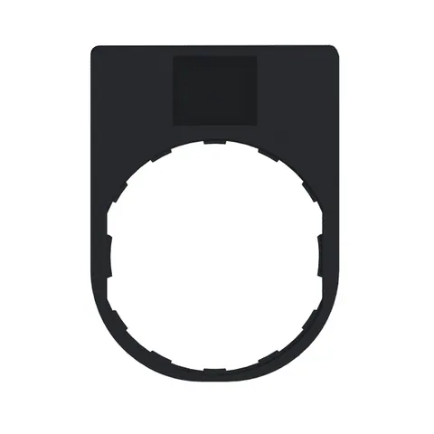 Schneider Electric ZBY2147 Legend holder 30x40mm, Harmony XB4, plastic, with legend 8x27mm, marked I — General Accessories