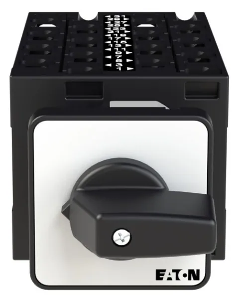 Eaton 005690 T3 Reversing Multi-Speed Switch 32 A Flush Mounting 8 Contact Units — Control & HMI
