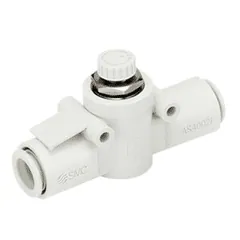SMC AS3002F-10 AS3002F-10 Speed Controller, In-line, One-touch Fitting — Process & Flow Control Valves