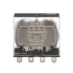 Schneider Electric 784XDXC-24D Power relay, 15A, 4PDT, 24 VDC, clear cover — Styczniki i przekaźniki