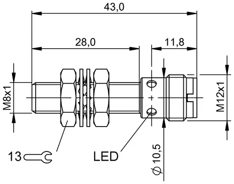 Balluff BES00CE Inductive proximity switches and proximity sensors — Proximity & Inductive Sensors