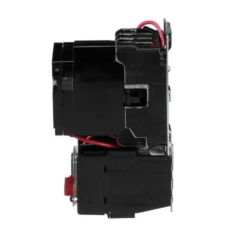 Schneider Electric 8536SCO3V02H309S NEMA motor starter, Type S, nonreversing, Size 1, 27A, 10HP at 460VAC, up to 100kA SCCR, 3 phase, 3 pole, Motor Logic, 120VAC coil, open — General Accessories