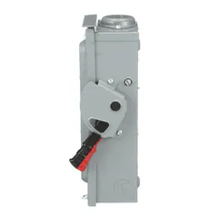 Schneider Electric H221NRB Safety switch, heavy duty, fusible, 30A, 3 wire, 2 poles, 1 neutral, 7.5hp, 240VAC/250VDC, 3R, bolt on hub provision — Akcesoria ogólne