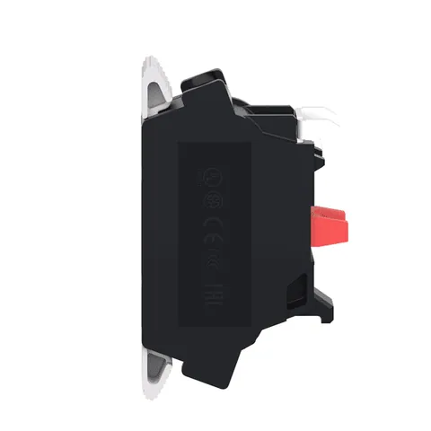 Schneider Electric ZBE1025 Single contact block, Harmony XB4, silver alloy, spring clamp terminal, 1NC — General Accessories