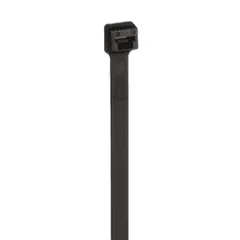 Panduit PLT7LH-L0 Pan-Ty® PLT7LH-L0 Cable Tie, Black, UV PA6.6, 24.7"L, 120lb, PK50 — Connectors & Plugs