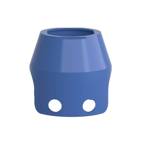 Schneider Electric ZBZ1606 Padlockable guard for mushroom head 40mm, Harmony XB4, metal, blue — General Accessories