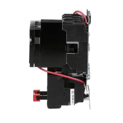 Schneider Electric 8536SBO2V01S NEMA Motor Starter, Type S, nonreversing, Size 0, 18A, 5 HP at 460 VAC, 5 kA SCCR, 3 phase, 3 pole, melting alloy, 24 VAC coil, open — General Accessories