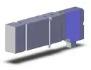 SV2A00-5FUD SMC, Magnet- & Servoventile
