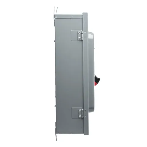 Schneider Electric HU461AWK Heavy Duty Non-Fusible Safety Switch, 30A, 4 Pole, 30HP, 600V AC/DC, NEMA 12 — Control & HMI