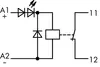 Wago 286-368 Relay module; Nominal input voltage: 24 VDC; 1 break contact; Limiting continuous current: 5 A; Red status indicator; Module width: 10 mm; gray — Contactors & Relays